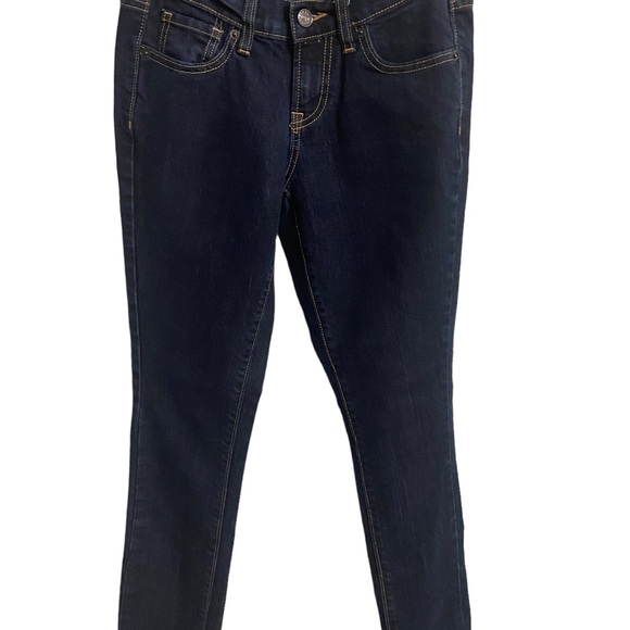 Old Navy The Flirt Skinny Jeans Size 0 Dark Wash Women's Denim EUC - Picture 2 of 9